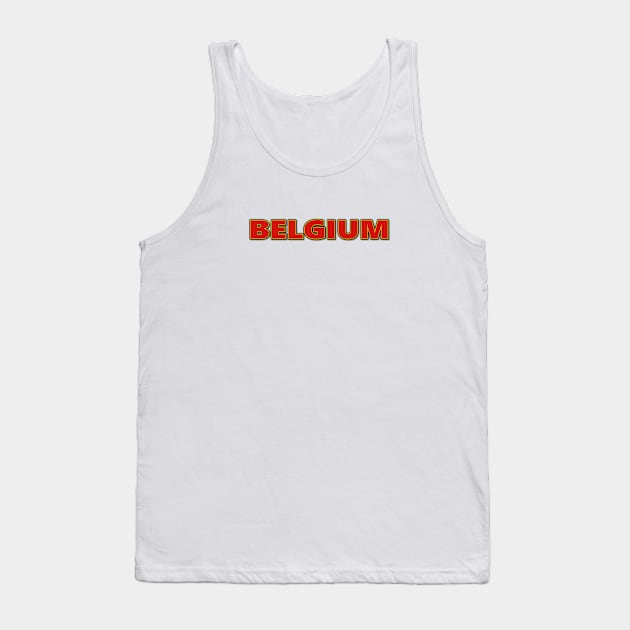 BELGIUM. BELGIQUE. SAMER BRASIL Tank Top by Samer Brasil